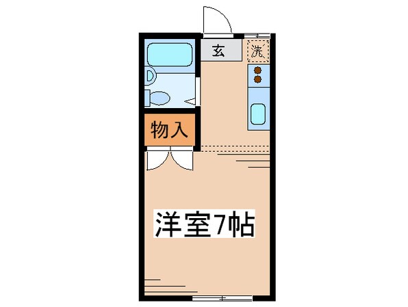 サンベ－ル相模が丘の物件間取画像